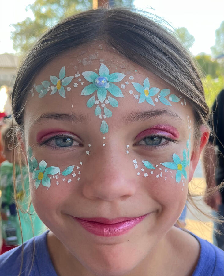 Face painting Face painting for all ages — from faces to shoulders to baby bumps! Perfect for parties, events, and special moments.Face painting on face, shoulders and even baby bumps!